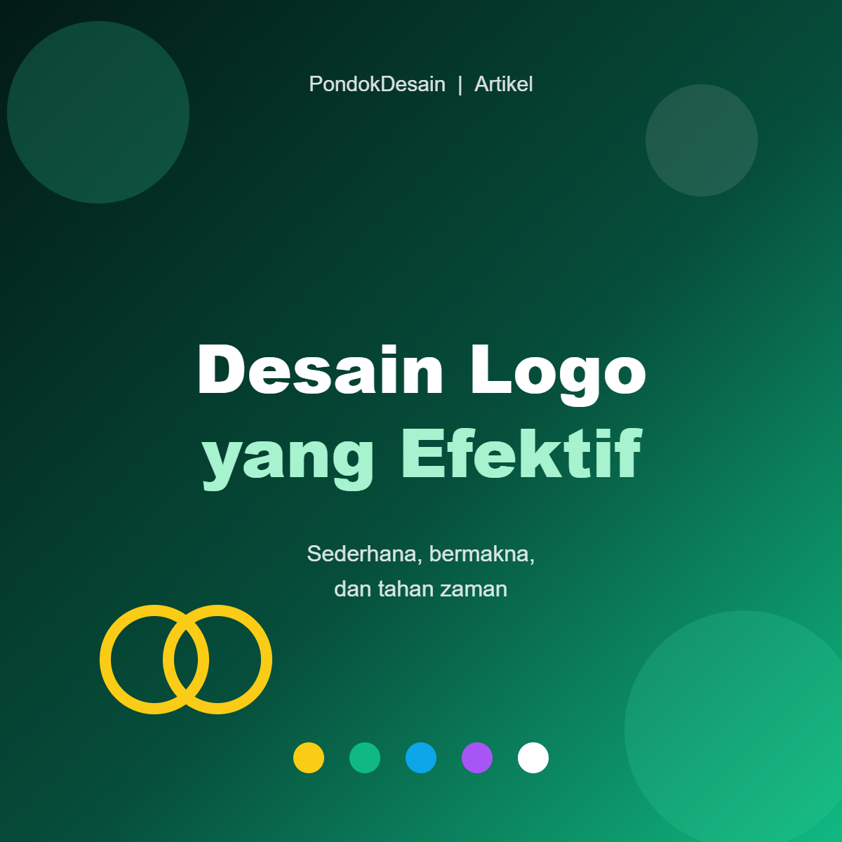 Cara Membuat Desain Logo Profesional yang Efektif